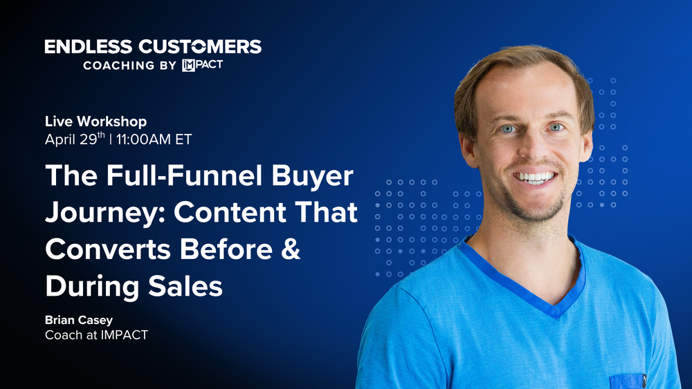 The Full-Funnel Buyer Journey: Content That Converts Before & During Sales
